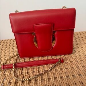 Salvatore Ferragamo Red Crossbody Bag